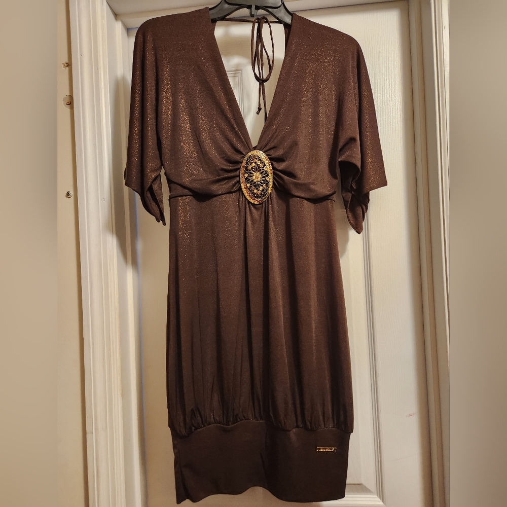 Apple Bottoms low cut dress